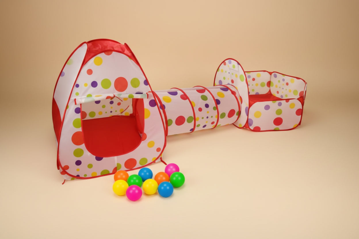 3 In 1 Baby Playpen Portable Baby Play Tent Kids Ball Pool